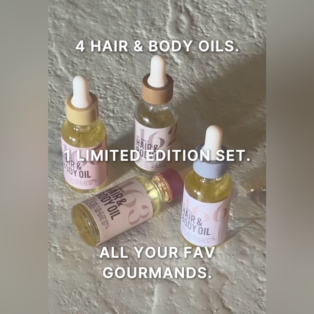 MllM.MllC THE VIRAL GOURMANDS BODY OIL 4 PIECE SET - Picture 3 of 7